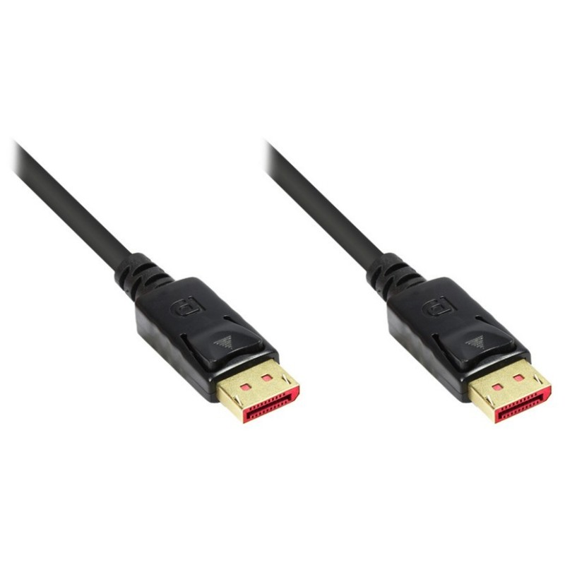Good Connections DisplayPort 1.4 Anschlusskabel 5m 8K @ 60Hz Kupfer schwarz